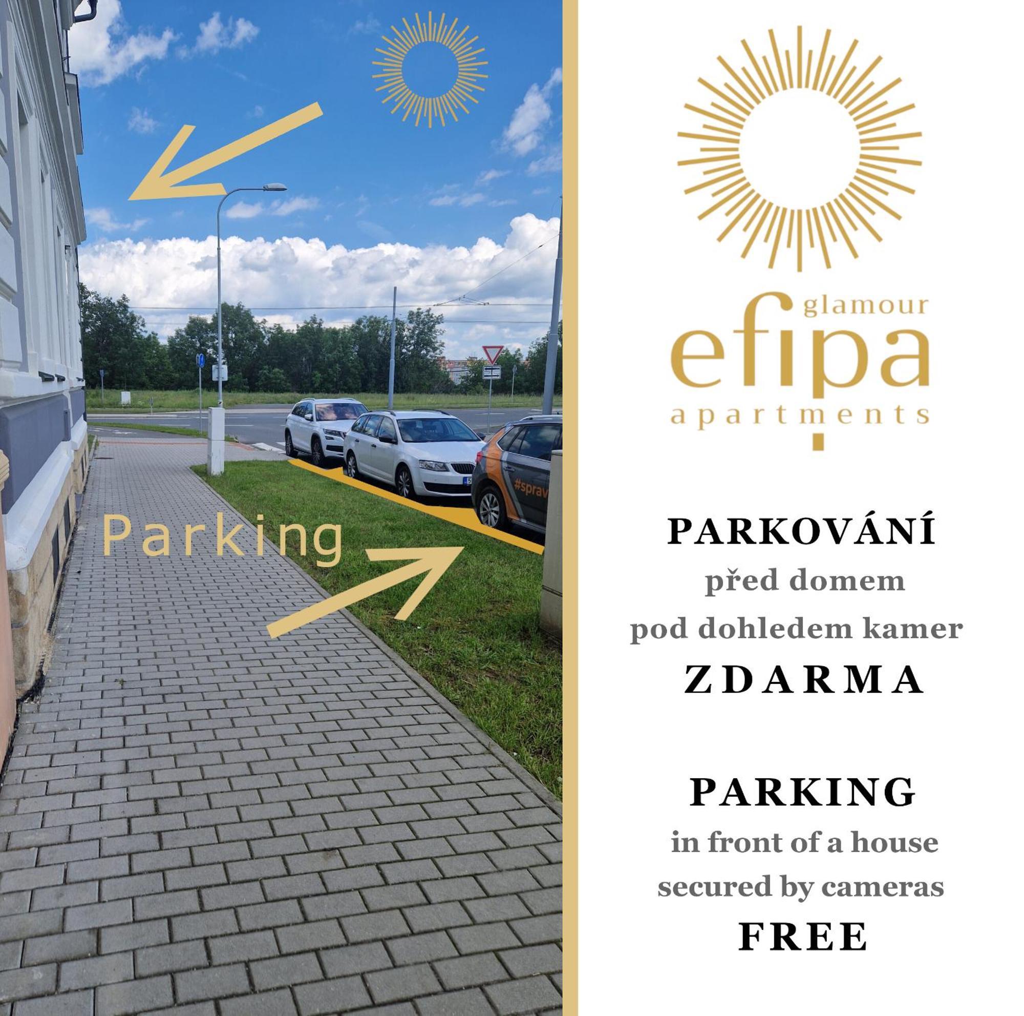 Efipa Glamour Apartments Plzeň Eksteriør bilde